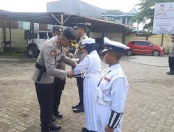 Kapolsek Tamalate Tutup dan Kukuhkan 54 Siswa PKS Tingkat SMP Se-Kecamatan Tamalate 2026