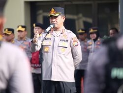 Kapolrestabes Makassar Cek Kesiapan Personel Amankan Imlek 2577 dan Jelang Ramadan 1447 H