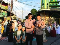 Polsek Manggala Sebar Personel Pengamanan Shalat Idul Fitri 1447 H