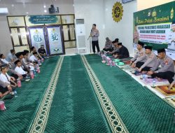 Polrestabes Makassar Berbagi Kebersamaan Ramadhan dengan Buka Puasa Bersama Anak Panti Asuhan
