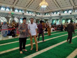 Polsek Bontoala Pengamanan Kegiatan Sehari Bersama Anak Panti dan Kaum Dhuafa di Al-Markaz Al Islami