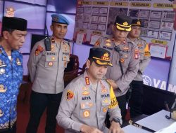 Kapolrestabes Makassar Tinjau Pos Pam Ketupat 2026 di Manggala, Pastikan Kesiapan Personel