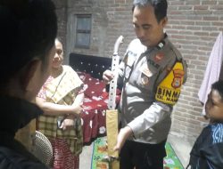 Polsek Tamalate Sigap Datangi TKP Pengancaman Parang Berujung Maut di Makassar