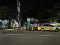 Patroli Rutin Polsek Makassar, Cegah Gangguan Kamtibmas di Wilayah Rawan