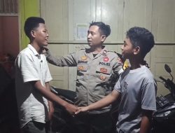 Perkelahian Remaja Berakhir Senyum Damai Dimediasi Bhabinkamtibmas Polsek Manggala