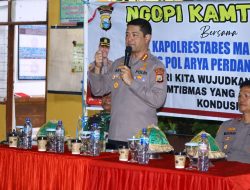 Kapolrestabes Makassar Respons Masukan Warga dalam Ngopi Kamtibmas di Tamparang Keke