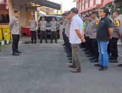 Pimpin Apel Pagi, Kapolsek Makassar Tekankan Kegiatan Sambang Wilayah