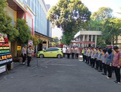 Kapolsek Ujung Pandang Pimpin Apel Perdana, Tekankan Disiplin dan Kekompakan