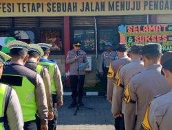 Apel Perdana, Kapolsek Biringkanaya Tekankan Profesionalisme dalam Pelaksanaan Tugas