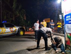 Respons Cepat Polsek Tamalate Tangani Laka Lantas