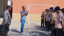 Polsek Manggala Datangi TKP Pelemparan di SMA, Siswa Diberi Edukasi dan Imbauan Kamtibmas