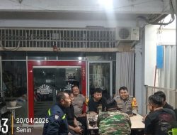 Bhabinkamtibmas Rappocini Intensifkan Sambang Jelang Amarah dan May Day di Makassar