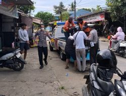Personel Polsek Biringkanaya Tanggap Tangani Laka Lantas