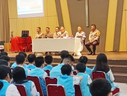Kapolsek Ujung Pandang Edukasi Pelajar Jauhi Bullying dan Narkoba