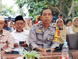 Bhabinkamtibmas Hadiri Pentas Seni Pelajar, Tanamkan Cinta Budaya dan Kamtibmas