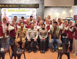 Ngopi Kamtibmas Jadi Wadah Curhat Warga, Wakapolrestabes Tekankan Kekompakan Jaga Kamtibmas