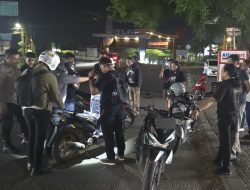 Polsek Rappocini Perketat Patroli Dini Hari Antisipasi Geng Motor di Perbatasan Kota Makassar