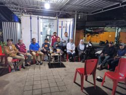 Posko Bersama di Sudiang Raya, Polsek Biringkanaya Tingkatkan Koordinasi Kamtibmas