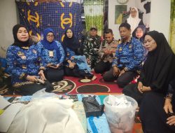 Tiga Pilar Kelurahan Gaddong dan Perangkatnya Melayat ke Rumah Duka Tokoh Masyarakat