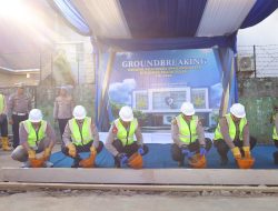 Kapolda Sulsel Letakkan Batu Pertama Pembangunan Gedung BPKB Prototype Ditlantas Polda Sulsel, Wujudkan Layanan Modern dan Transparan