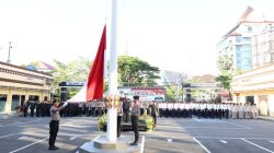 Polsek Tamalate Jadi Pelaksana Upacara Hari Lahir Pancasila 2026, Waka Polrestabes Makassar: Teguhkan Komitmen Kebangsaan