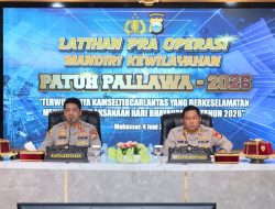 Polrestabes Makassar Matangkan Pelaksanaan Operasi Patuh Pallawa 2026 Melalui Latpra Ops