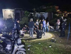 Pesta Ballo Hingga Dini Hari Dibubarkan Polisi, 13 Remaja Diamankan