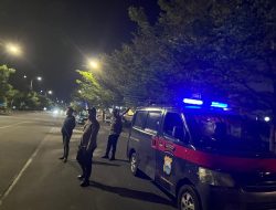 Jaga Kamtibmas Tetap Kondusif, Personel Polsek Rappocini Siaga di Titik Rawan