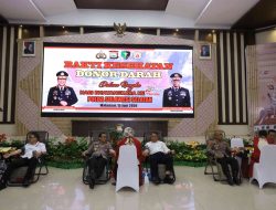 Polda Sulsel Kumpulkan 278 Kantong Darah dalam Aksi Donor Sambut Hari Bhayangkara ke-80