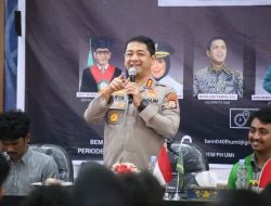 Hadiri LDK Fakultas Hukum UMI, Kapolrestabes Makassar Bagikan Pengalaman tentang Legal Leadership