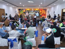 Semarak Hari Bhayangkara Ke-80, Polrestabes Makassar Gelar Turnamen Domino Kapolrestabes Cup