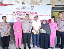 Hari Bhayangkara ke-80, Kapolrestabes Makassar Anjangsana Kepada Purnawirawan dan Warakawuri Polri