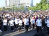 Polrestabes Makassar Gelar Car Free Day Semarakkan Hari Bhayangkara ke- 80