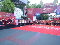 Semarak Bhayangkara ke-80, Polda Sulsel Gelar Olahraga Bersama Masyarakat