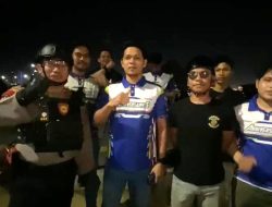Patroli Humanis di CPI, Sat Samapta Polrestabes Makassar Rangkul Komunitas Motor