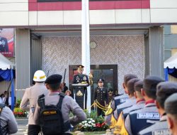 Kapolrestabes Makassar Pimpin Upacara Peringatan HUT Bhayangkara ke- 80