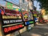 Bentuk Apresiasi Masyarakat, Karangan Bunga Hiasi Halaman Polsek Rappocini di Hari Bhayangkara ke-80