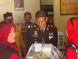 Rayakan HUT Bhayangkara ke-80, FKPM Kecamatan Makassar Beri Kejutan ke Polsek Makassar