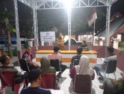 Bhabinkamtibmas Polsek Rappocini Dukung Pembentukan Bank Sampah di Kelurahan Gunungsari