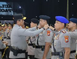 Kapolda Sulsel Pimpin Sertijab Pejabat Utama dan Kapolres Jajaran Serta Lantik Karolog dan Kapolresta Gowa