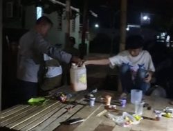 Polsek Manggala Tindak Pesta Miras yang Ganggu Waktu Istirahat Warga