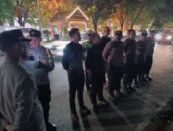 Polsek Rappocini Pengamanan Kunjungan Kerja Ibu Wakil Presiden RI di Makassar