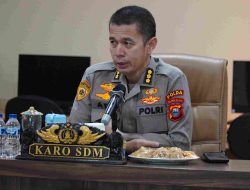 Karo SDM Polda Sulsel Pimpin Anev Pelaksanaan Kegiatan dan Anggaran Semester I Tahun Anggaran 2026
