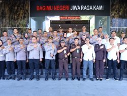 Kapolrestabes Makassar Perkuat Sinergitas Melalui Silaturahmi Bersama Kajari Makassar