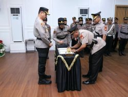 Kapolrestabes Makassar Pimpin Sertijab, Sejumlah PJU dan Kapolsek Berganti