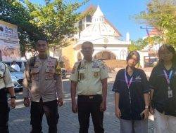 Bhabinkamtibmas Rappocini Hadir Berikan Rasa Aman Saat Ibadah Temu Misdinar