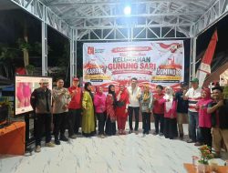 Bhabinkamtibmas Polsek Rappocini Hadiri Malam Semarak HUT RI ke-81 di Gunung Sari