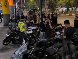 Tertibkan Knalpot Brong dan Geng Motor, Polsek Mamajang Amankan 15 Kendaraan