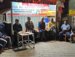 Kapolsek Manggala Sambangi Warga Kampung Baru, Ajak Jaga Kamtibmas Tetap Kondusif
