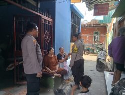 Patroli Jalan Kaki, Polsek Tallo Sasar Lorong Permukiman Cegah Gangguan Kamtibmas